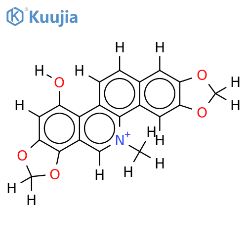 12-Hydroxysanguinarine structure