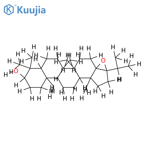 17beta,21beta-epoxyhopan-3beta-ol structure