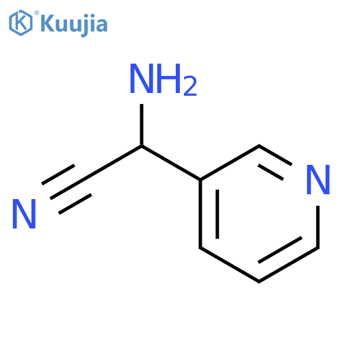 α-Amino-3-pyridineacetonitrile structure
