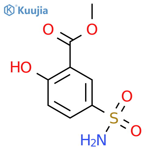 methyl 2-hydroxy-5-sulfamoylbenzoate structure