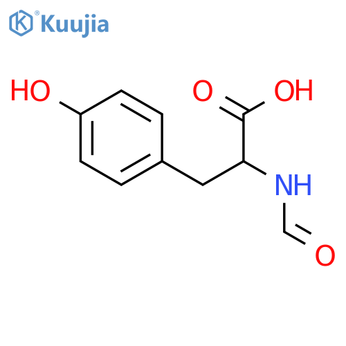 N-Formyl-L-tyrosine structure