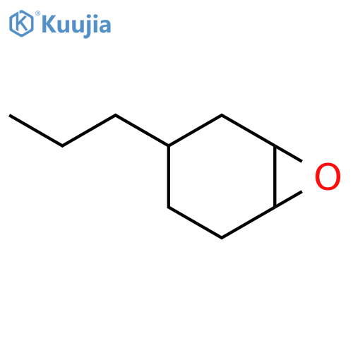 7-Oxabicyclo[4.1.0]heptane,  3-propyl- structure