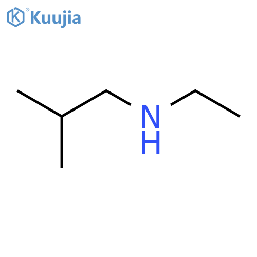 ethyl(2-methylpropyl)amine structure