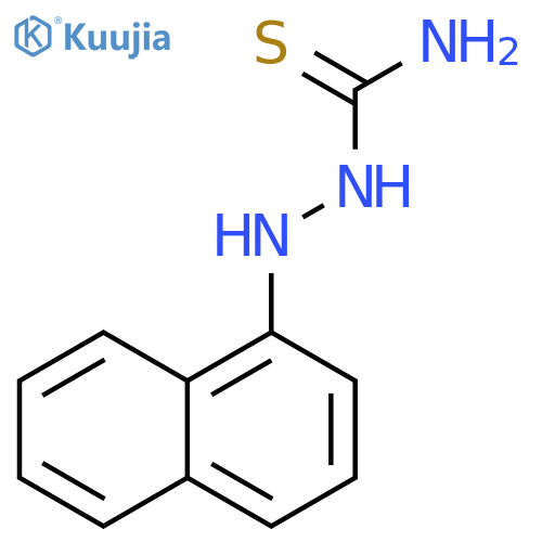 2-(1-NAPHTHYL)-1-HYDRAZINECARBOTHIOAMIDE structure