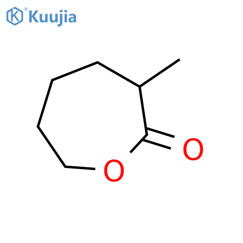 2-Oxepanone, methyl- structure