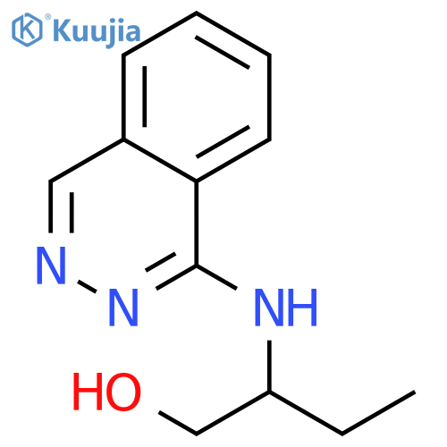 1-Butanol,2-(1-phthalazinylamino)- structure