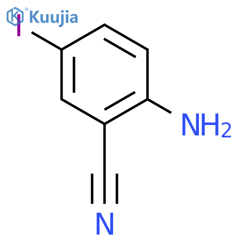 2-Amino-5-iodobenzonitrile structure