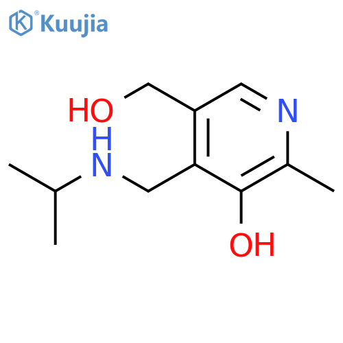 5-(hydroxymethyl)-4-((isopropylamino)methyl)-2-methylpyridin-3-ol structure