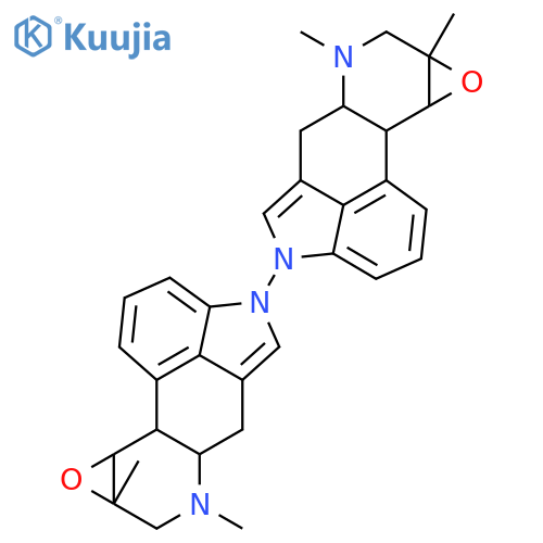 1,1-Bis(8,9-epoxy-6,8-dimethylergoline) structure