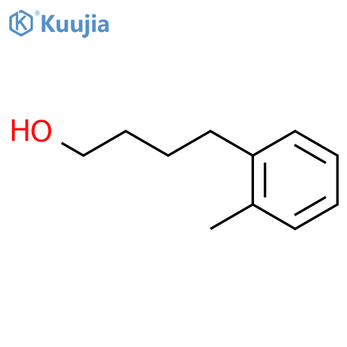 4-(2-methylphenyl)butan-1-ol structure