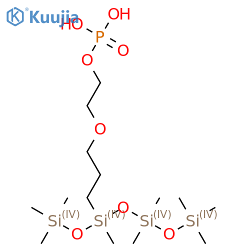 DIMETHICONE PEG-7 PHOSPHATE structure