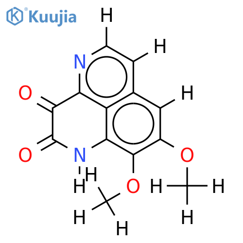2,3-dihydro-2,3-dioxoaaptamine structure