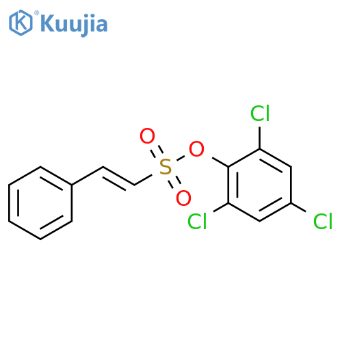 2,4,6-Trichlorophenyl 2-Phenyl-1-ethylenesulfonate structure