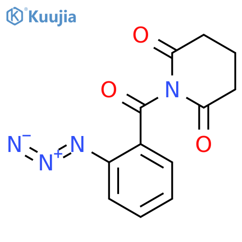 2,6-Piperidinedione, 1-(2-azidobenzoyl)- structure