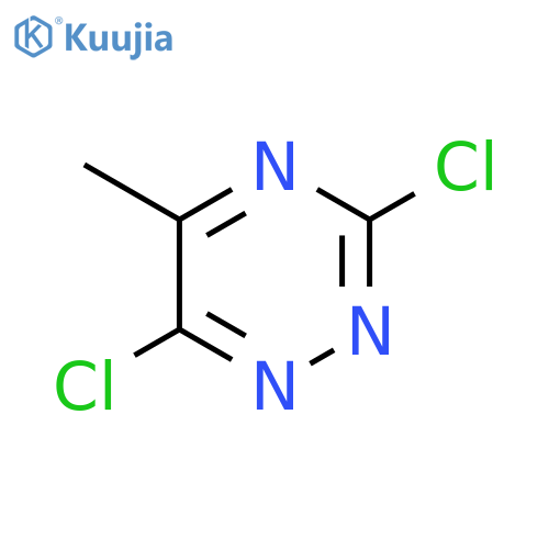 3,6-Dichloro-5-methyl-1,2,4-triazine structure