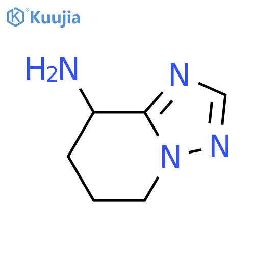 5,6,7,8-tetrahydro-[1,2,4]Triazolo[1,5-a]pyridin-8-amine structure