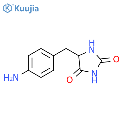 5-(4-aminophenyl)methylimidazolidine-2,4-dione structure