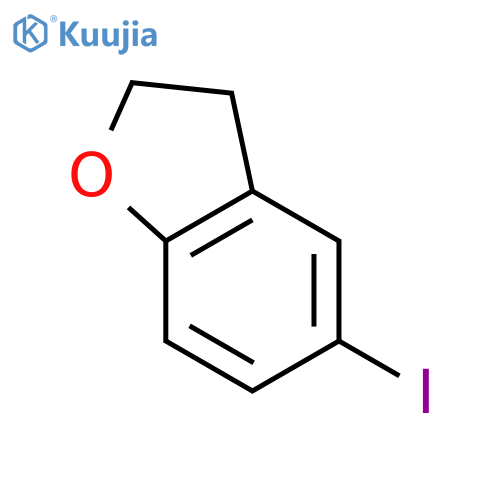 5-Iodo-2,3-dihydro-1-benzofuran structure