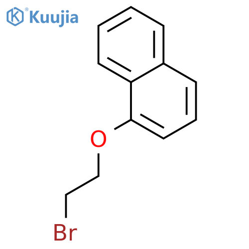 1-(2-Bromoethoxy)naphthalene structure
