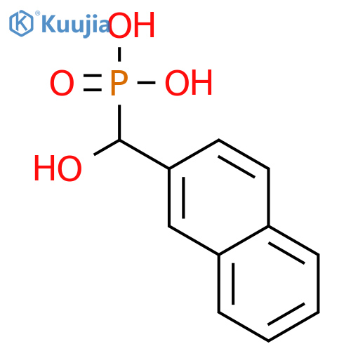 Hydroxy(2-naphthyl)methanephosphonic Acid structure