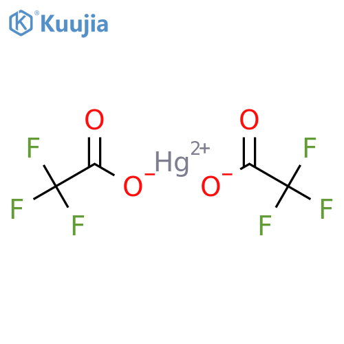Mercuric trifluoroacetate structure