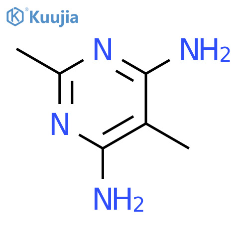 4,6-Pyrimidinediamine,2,5-dimethyl- structure