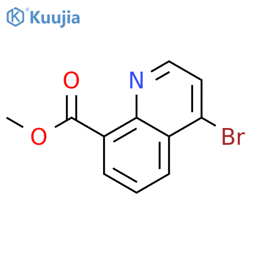 methyl 4-bromoquinoline-8-carboxylate structure