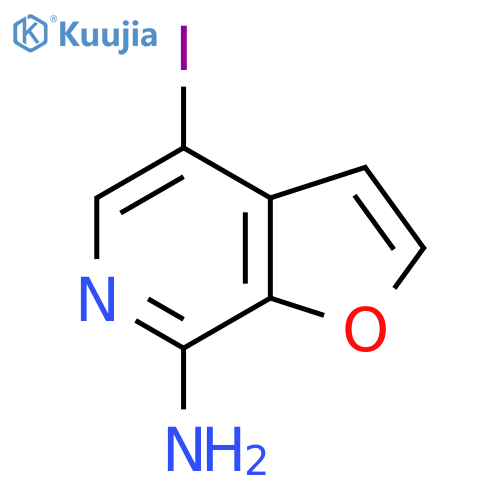 4-Iodofuro[2,3-c]pyridin-7-amine structure