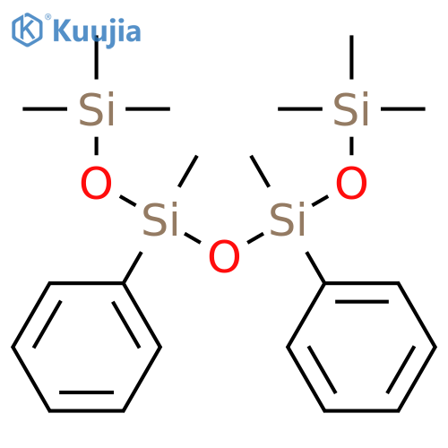 Tetrasiloxane,1,1,1,3,5,7,7,7-octamethyl-3,5-diphenyl- structure