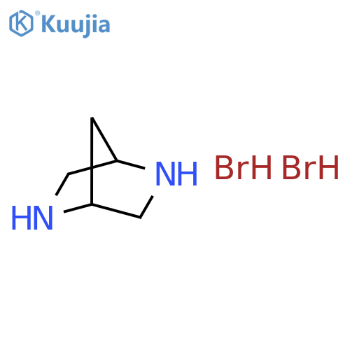 (1S,4S)-2,5-diazabicyclo[2.2.1]heptane;dihydrobromide structure