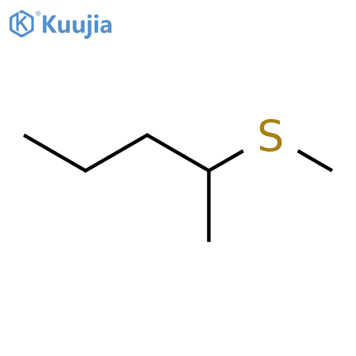 Pentane, 2-(methylthio)- structure
