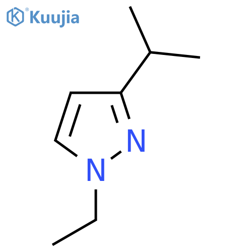 1-ethyl-3-(propan-2-yl)-1H-pyrazole structure