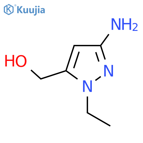 (3-Amino-1-ethyl-1H-pyrazol-5-yl)methanol structure