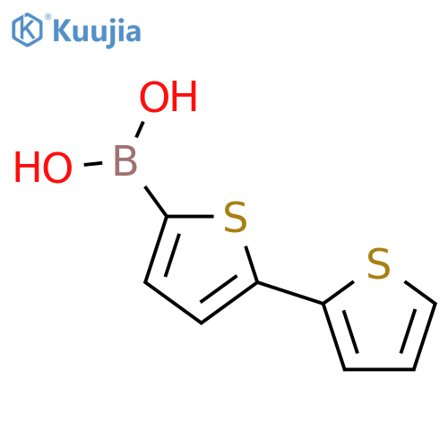 2,2-Bithiophene-5-boronic acid structure