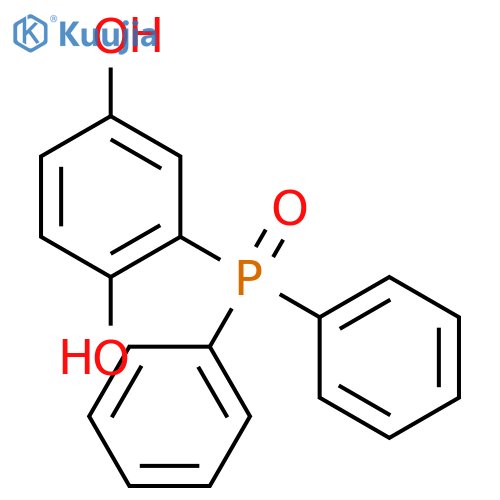 2,5-Dihydroxytriphenylphosphine Oxide structure