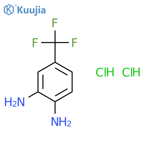 4-(Trifluoromethyl)benzene-1,2-diamine dihydrochloride structure