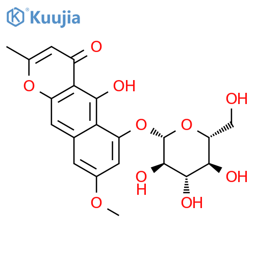 Rubrofusarin-6-glucoside structure