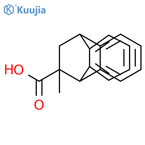 15-methyltetracyclo6.6.2.0^{2,7}.0^{9,14}hexadeca-2,4,6,9,11,13-hexaene-15-carboxylic acid structure