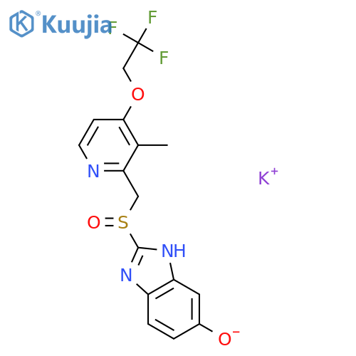 5-Hydroxy Lansoprazole Potassium Salt structure