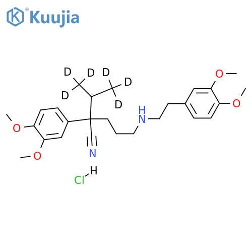 Nor Verapamil-d6 Hydrochloride structure