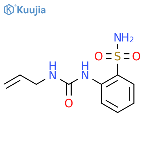 2-(3-Allyl-ureido)-benzenesulfonamide structure
