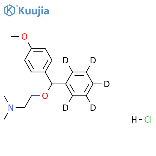 Medrylamine-d5 Hydrochloride structure