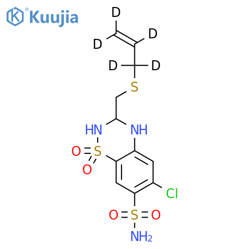 Althiazide-d5 structure