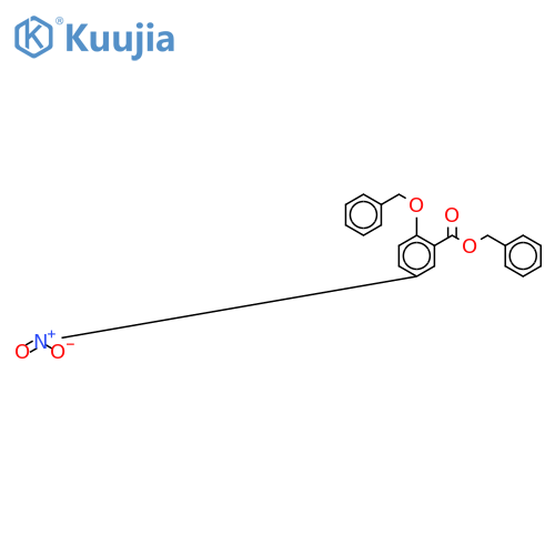 2-Benzyloxy-5-nitro-benzoic Acid-13C6 Benzyl Ester structure
