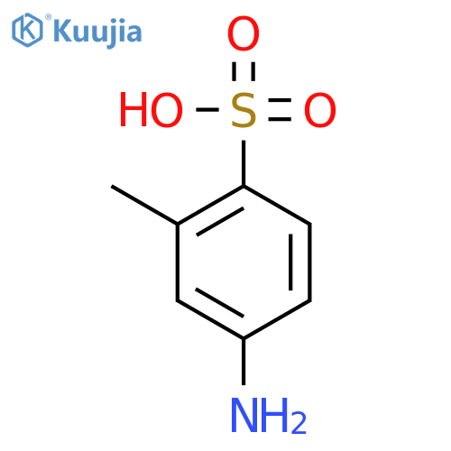 m-Toluidine-4-sulfonic Acid structure