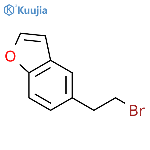 5-(2-Bromoethyl)benzofuran structure