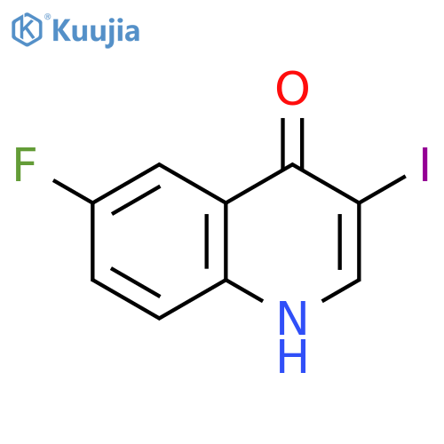 6-Fluoro-3-iodoquinolin-4-ol structure