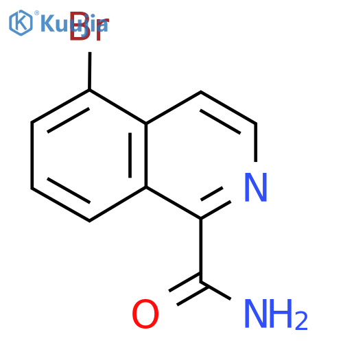 5-Bromoisoquinoline-1-carboxamide structure