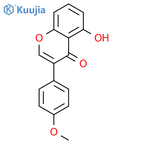 4H-1-Benzopyran-4-one,5-hydroxy-3-(4-methoxyphenyl)- structure