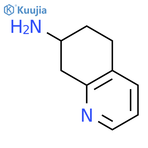 5,6,7,8-tetrahydro-7-Quinolinamine structure